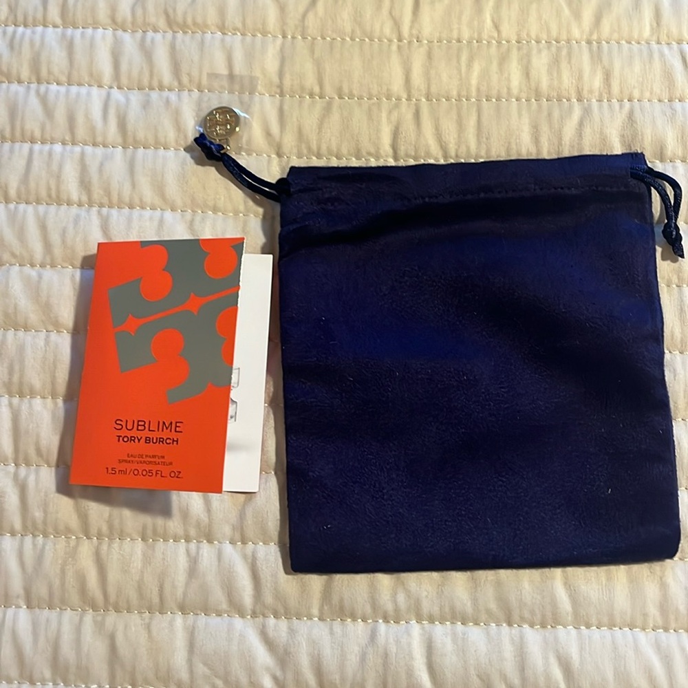 Tory Burch Pouch with Perfume Sample